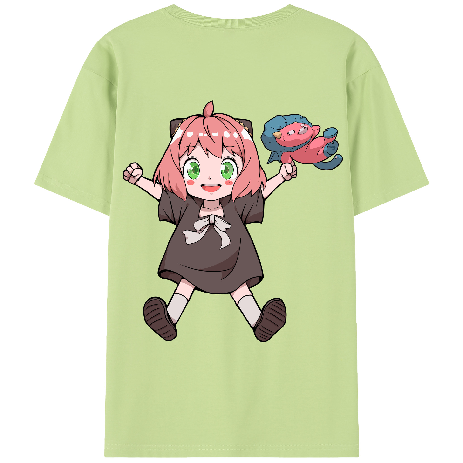 （画像用） SPY×FAMILY间谍家家酒 綿100％半袖Tシャツ（背面プリント）